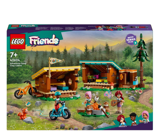 LEGO FRIENDS 42624 Przytulne domki na letnim obozie - 1248831 - zdjęcie